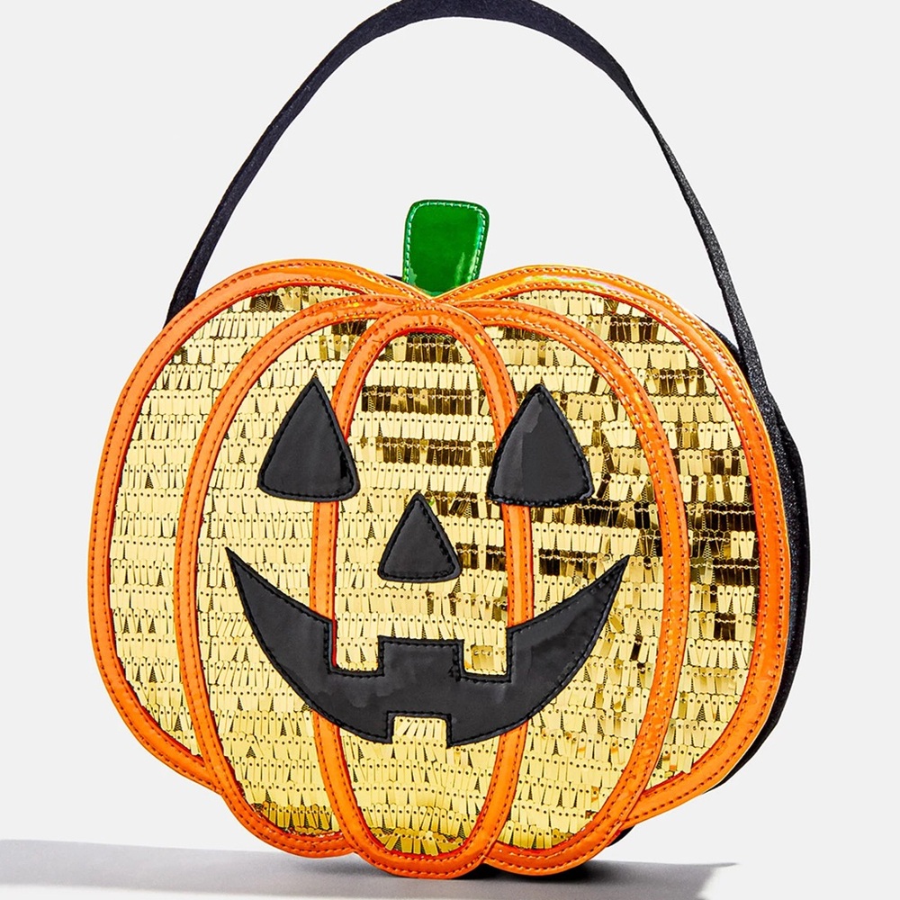 BAUBLEBAR Trick-Or-Treat Bag PUMPKIN